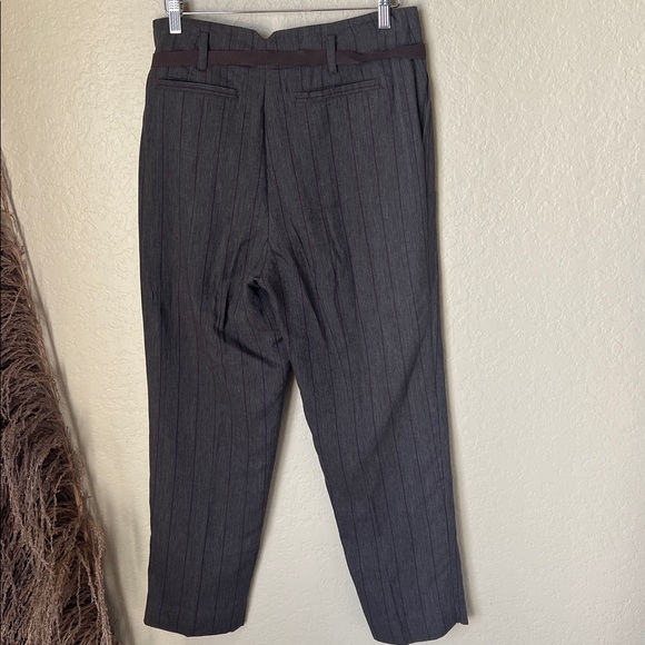 Burning torch brown burgundy striped trousers - Picture 7 of 10